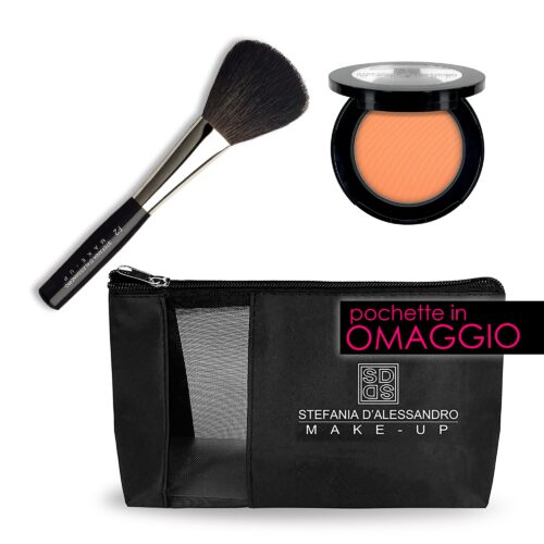 KIT Blush Orange + Pennello F2 SHORT+ Pochette