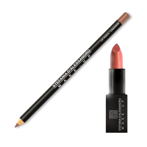 lipstick shiny GOLDPINK + MATITA CINNAMON